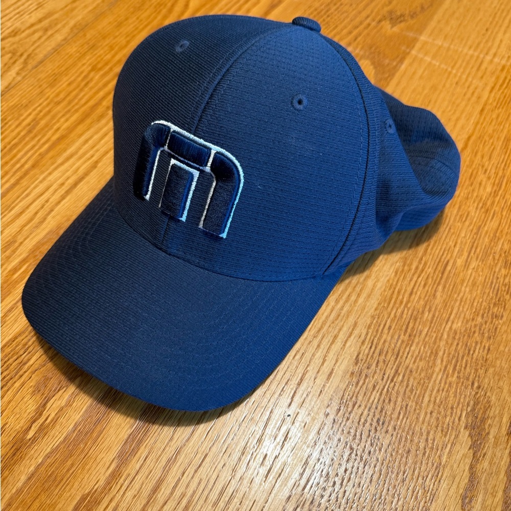 Travis Mathew Blue Structured Baseball Hat